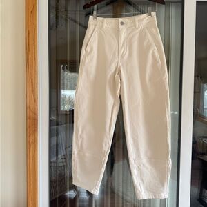 Everlane Utility Barrel Pant, Bone